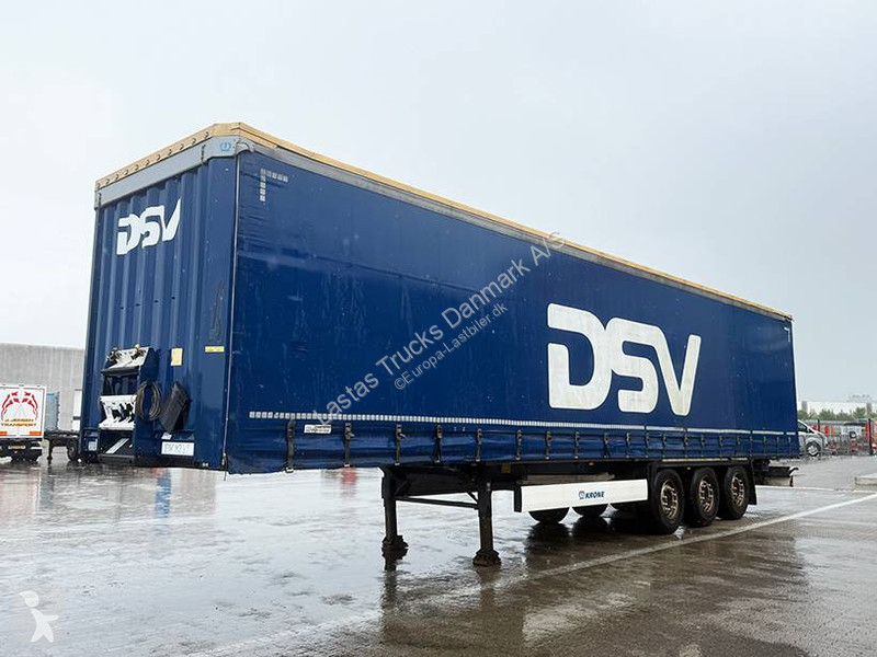 نصف مقطورة Krone Curtainsider / Planenauflieger