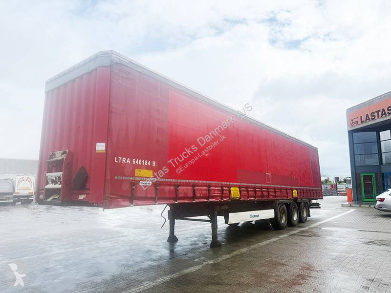 نصف مقطورة Krone Curtainsider / Planenauflieger