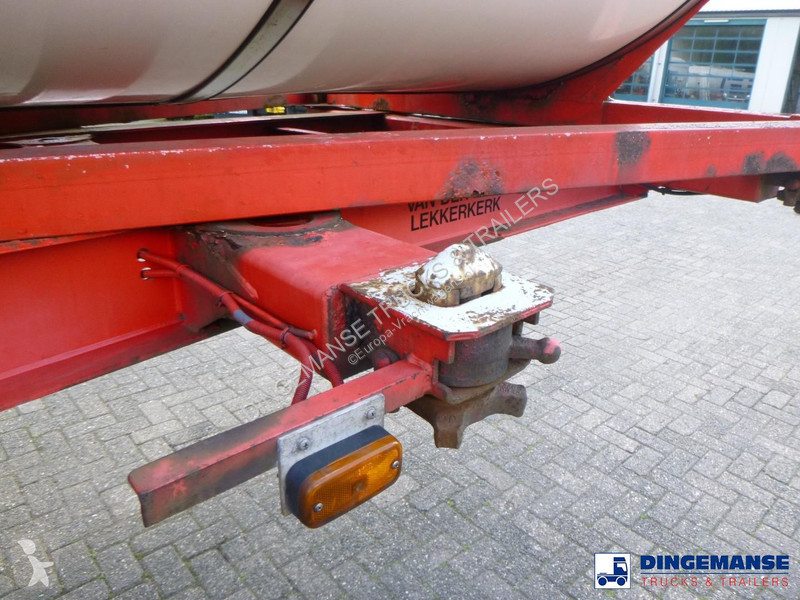 Semirimorchio Burg 3-axle container chassis...