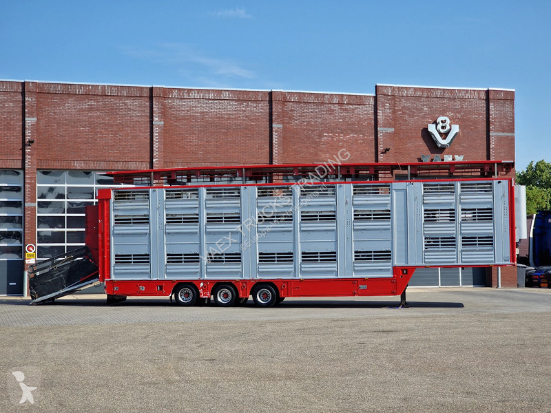 نصف مقطورة Finkl SAV35 - 3/3 deck livestock -...