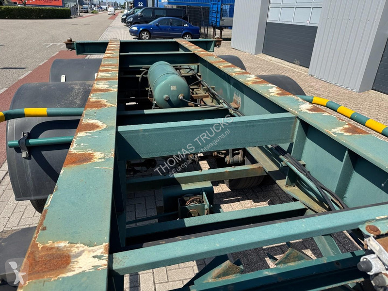 نصف مقطورة Van Hool 20 Ft Container Chassis,...