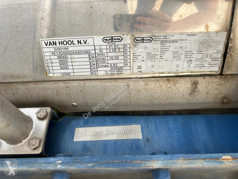Semi remorque Van Hool Tank / 30.000 LT / ADR /...