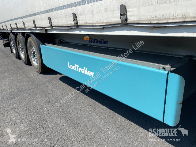 نصف مقطورة Lecitrailer Semitrailer Curtainsider...