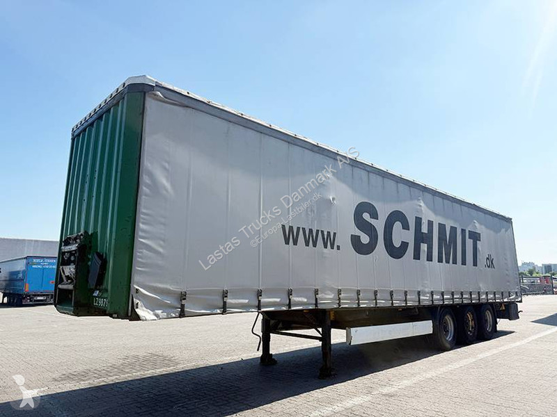 نصف مقطورة Krone Curtainsider / Planenauflieger