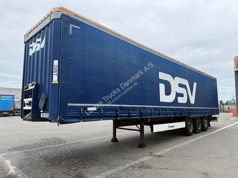 Sættevogn Krone Curtainsider / Planenauflieger