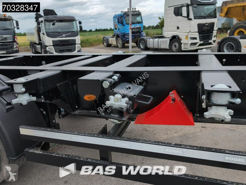 نصف مقطورة Kögel S24-2 Lift Axle 20,30,40ft