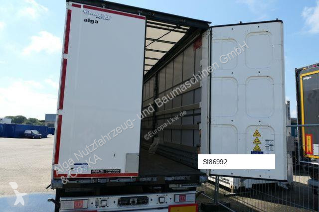 Semi remorque Krone SD, Palettenkasten, Rungen,...