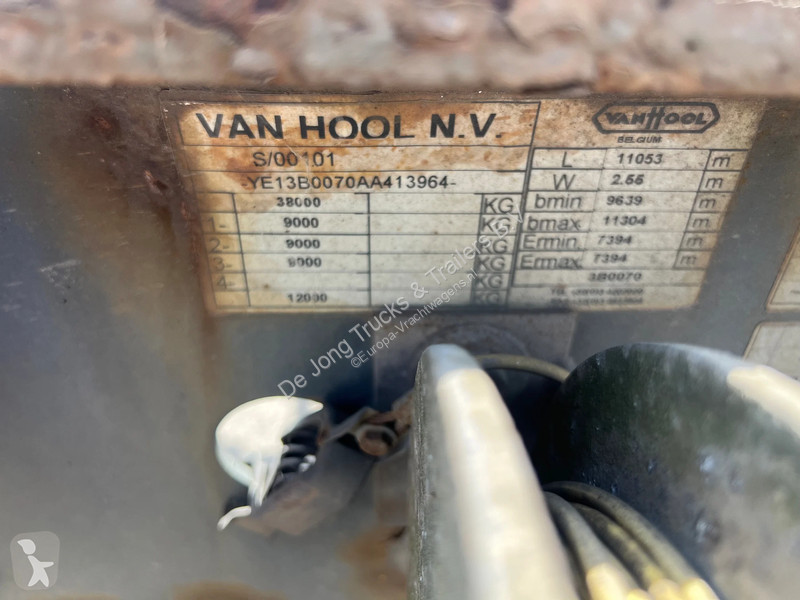 نصف مقطورة Van Hool 3B0070 / SAF + Disc / 1x...