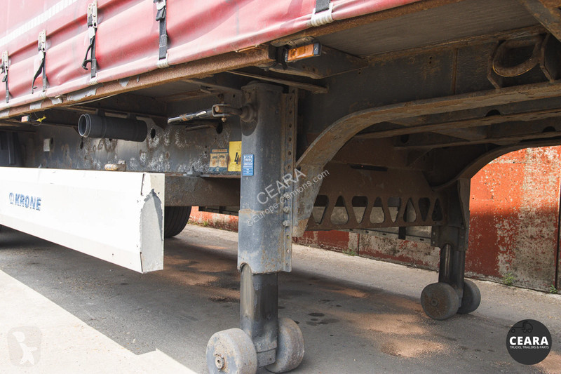 نصف مقطورة Krone 3 axles BPW TAMBOUR BACHE