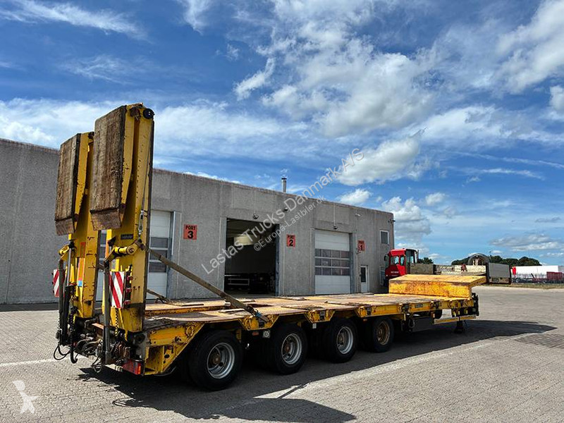 نصف مقطورة Goldhofer Machine trailer /...