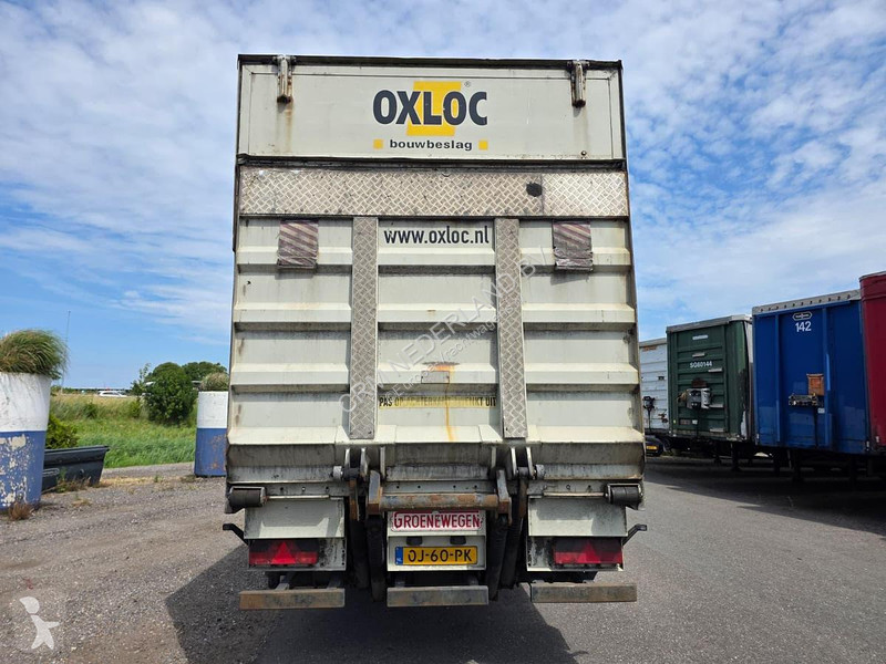 نصف مقطورة Groenewegen DRO 12-20 / LOADING LIFT...