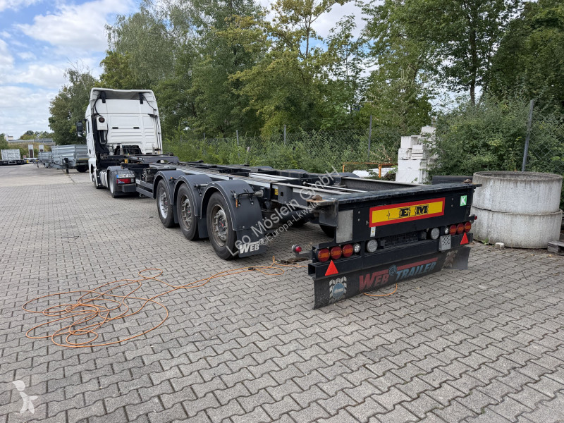 Félpótkocsi  LPRS 24  3 Achs Container- Chassis...