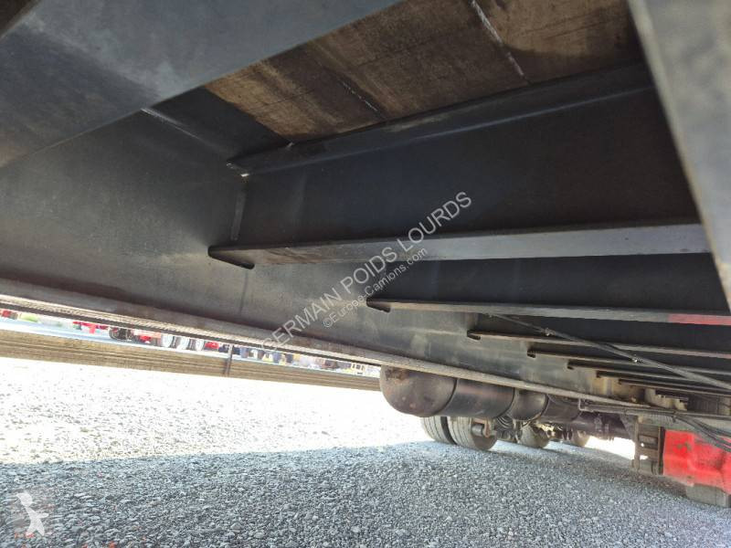 نصف مقطورة Castera Porte engin 3 essieux 54t5