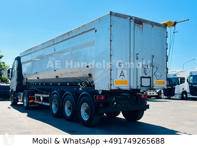 نصف مقطورة Kempf Stahl 50m3 *Alcoa/Liftachse