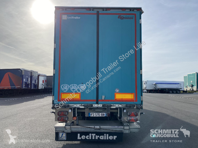 نصف مقطورة Lecitrailer Semitrailer Curtainsider...