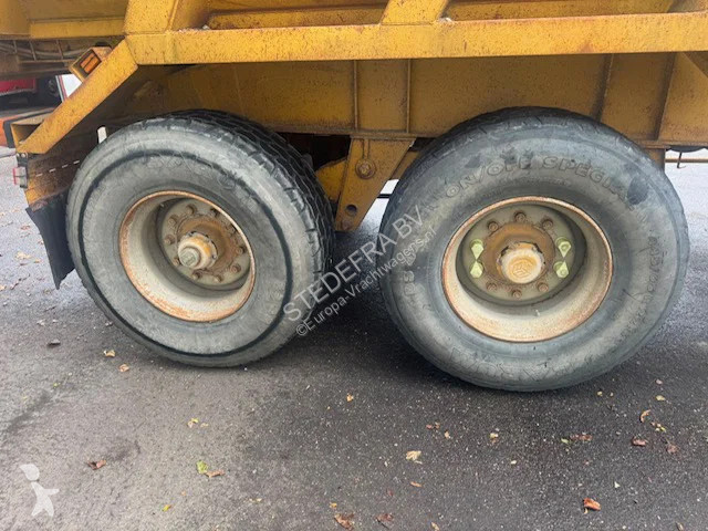 نصف مقطورة Castera 2 Axle Steel tipper , Drum...