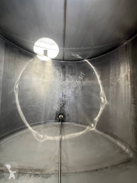 نصف مقطورة Menci SA955 - 2 scomparti inox anno...