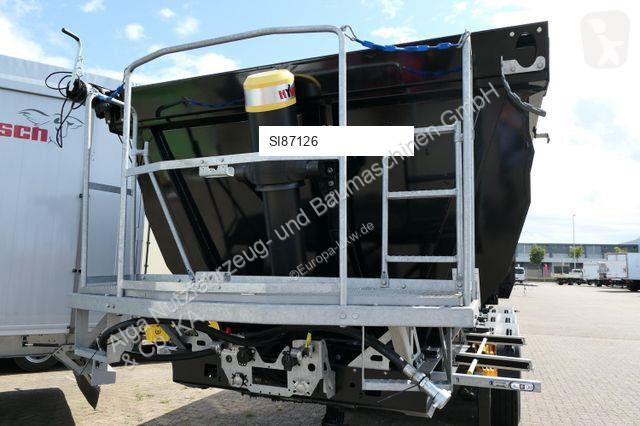 نصف مقطورة Reisch RHKS-SR, Stahl, 25m³, SAF,...