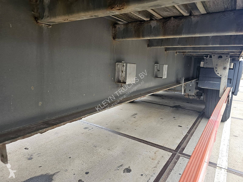 نصف مقطورة Van Hool 3 AXLE PLATFORM HARD WOOD...