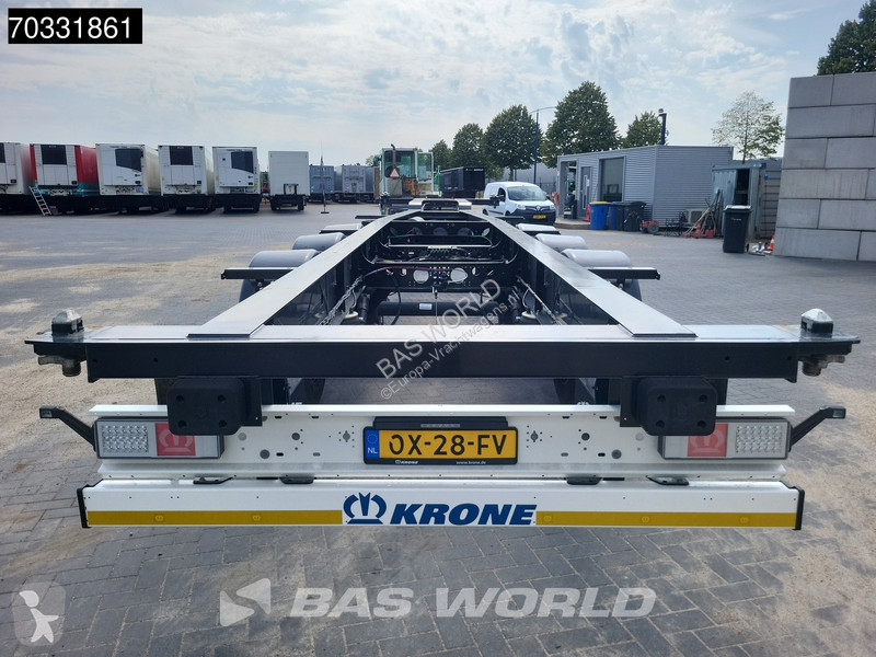 نصف مقطورة Krone 3 axles UNUSED 40ft APK 05/27