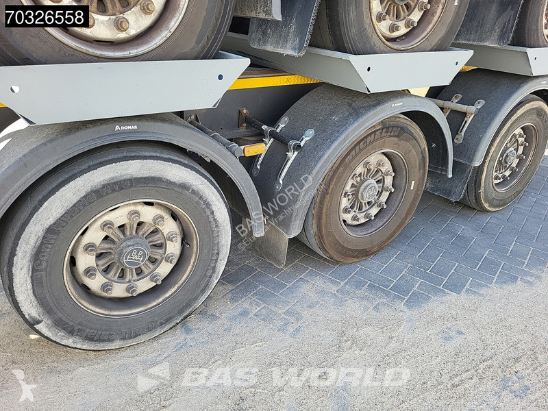 نصف مقطورة Kässbohrer CS APK 10/26 Lift Axle Stack