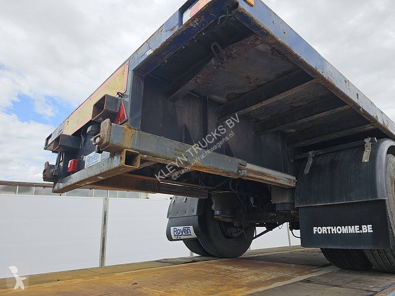 نصف مقطورة Varmo 1 AXLE PLATFORM FORKLIFT...
