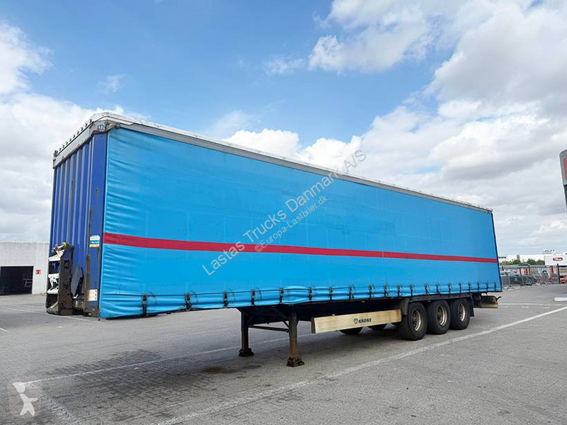 نصف مقطورة Krone Curtainsider / Planenauflieger