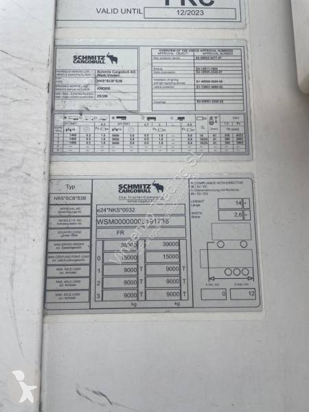 نصف مقطورة Schmitz Cargobull