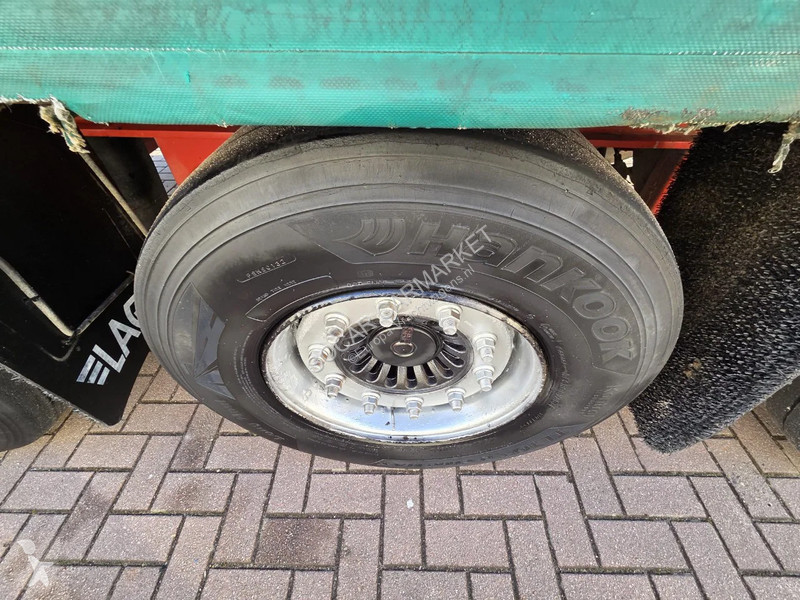 نصف مقطورة LAG 3 axle curtain trailers saf axles