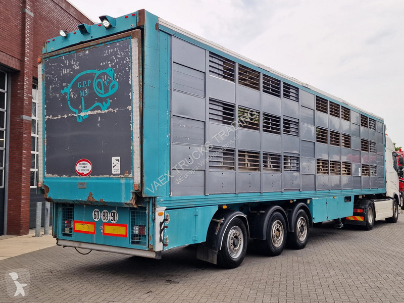 Semirimorchio Lecitrailer Guiton livestock...