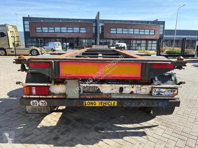 Félpótkocsi  - CONTAINER CHASSIS + 3 AXLE SAF +...