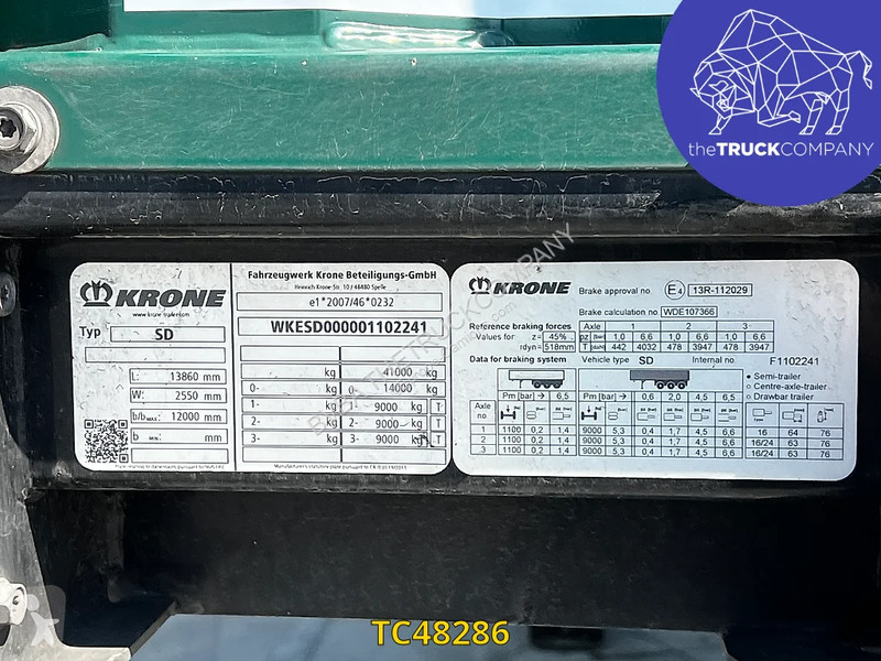 نصف مقطورة Krone