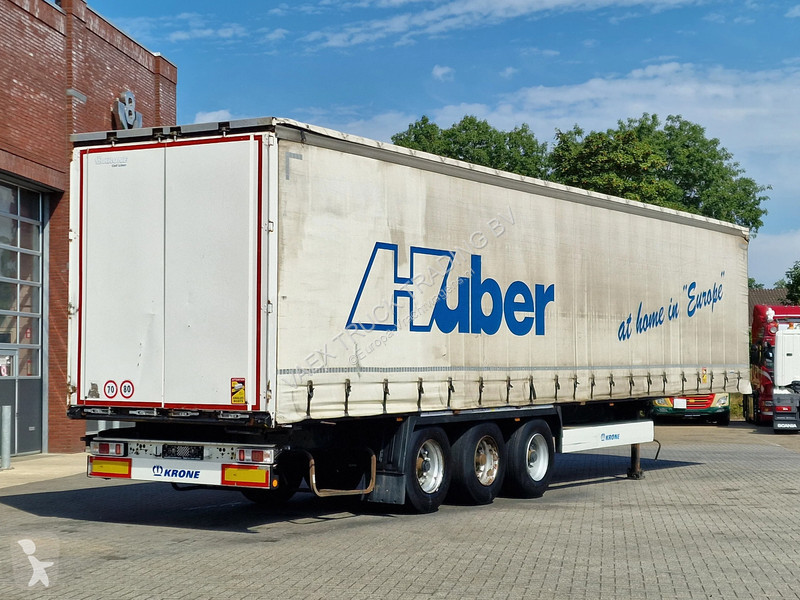Oplegger Krone 3 axle tautliner - Coil - BPW