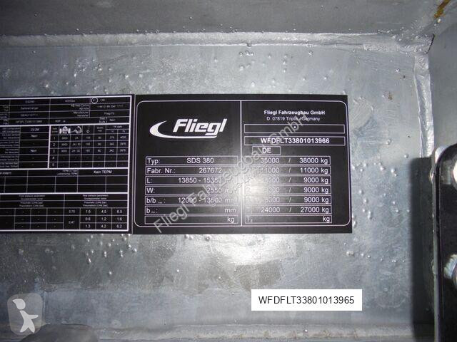 Трал Fliegl Plateauauflieger zum Fahrzeugtransport