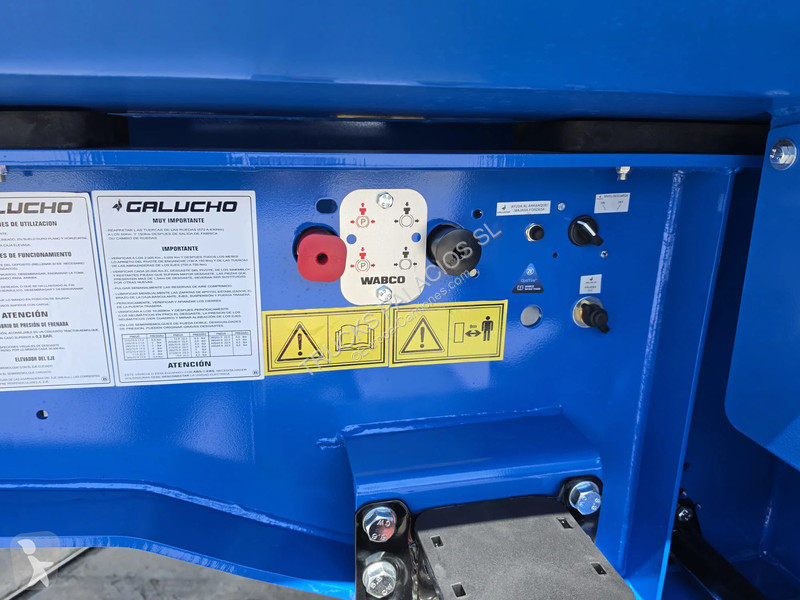Oplegger Galucho sgb3 20m3 k6 HARDOX450