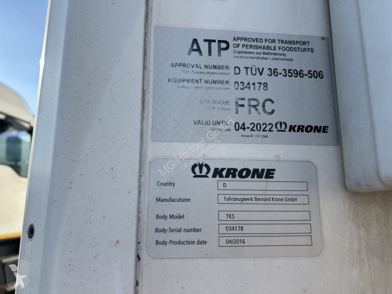 Krone Multitemp Kühlauflieger,   Carrier Vector...