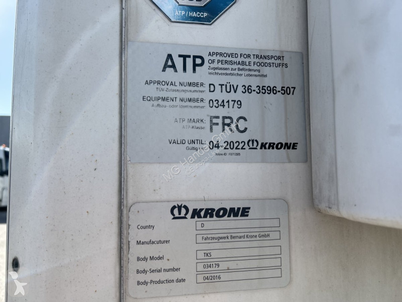 Návěs Krone Multitemp Kühlauflieger,   Carrier...
