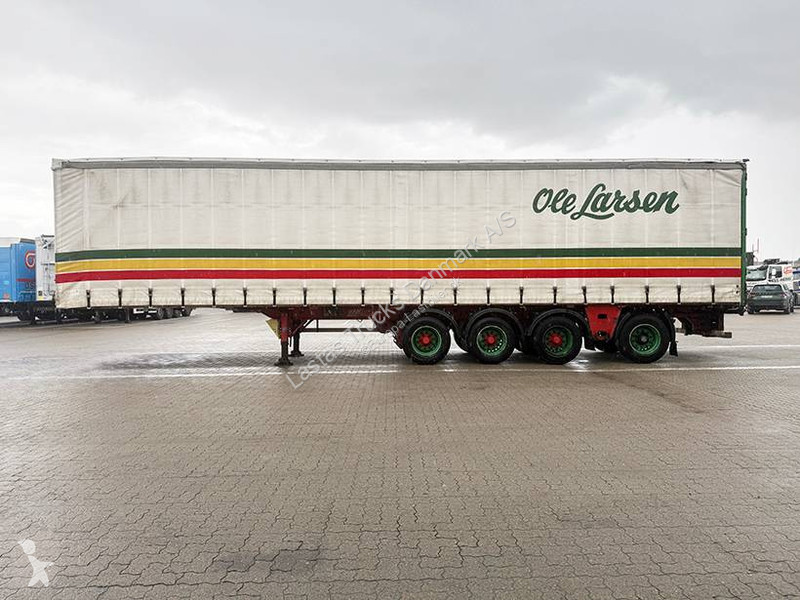 Oplegger  4 axle Curtainsider / 4 achse...