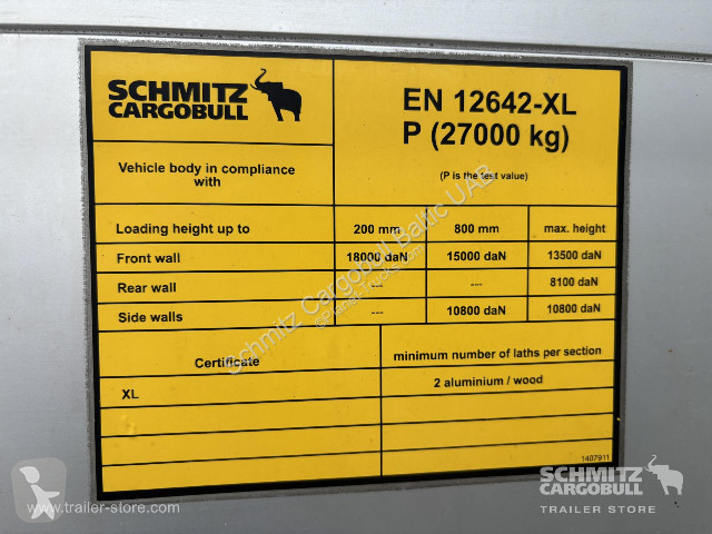 Félpótkocsi Schmitz Cargobull Semitrailer...