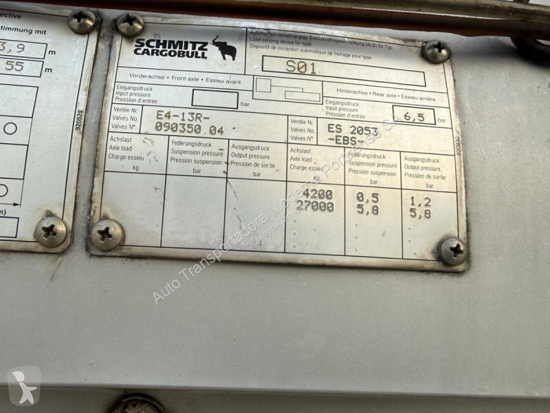 Полуприцеп Schmitz Cargobull  Semi-Reboque