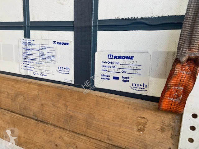 Полуприцеп Krone N/A sd schuifzeil/dak 2 x aslift