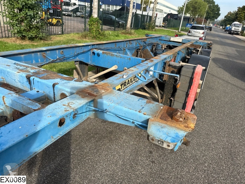 Trailor Container ADR, 20 ft semi-trailer