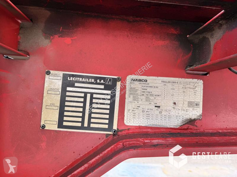 Lecitrailer  2117ZT semi-trailer