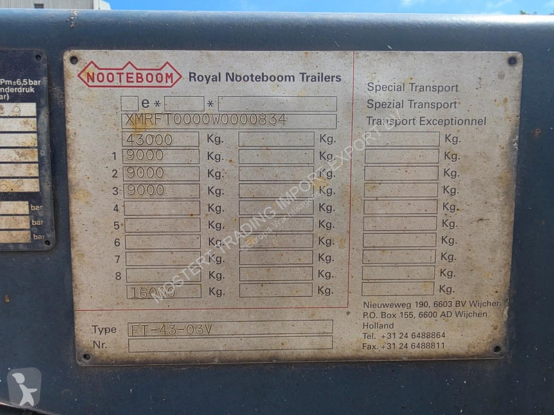 Nooteboom ROR - Drum Nooteboom container...