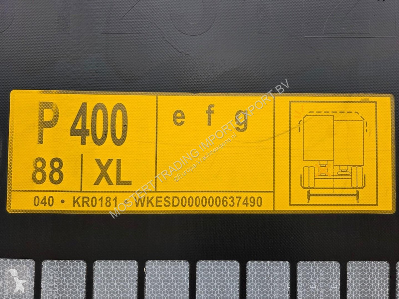 Félpótkocsi Krone BPW - DRUM Krone 3-axle...