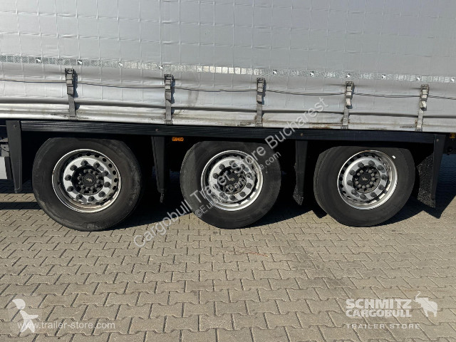Oplegger Schmitz Cargobull Curtainsider Mega