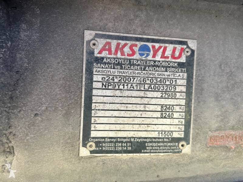 Aksoylu YR2 Y1 semi-trailer