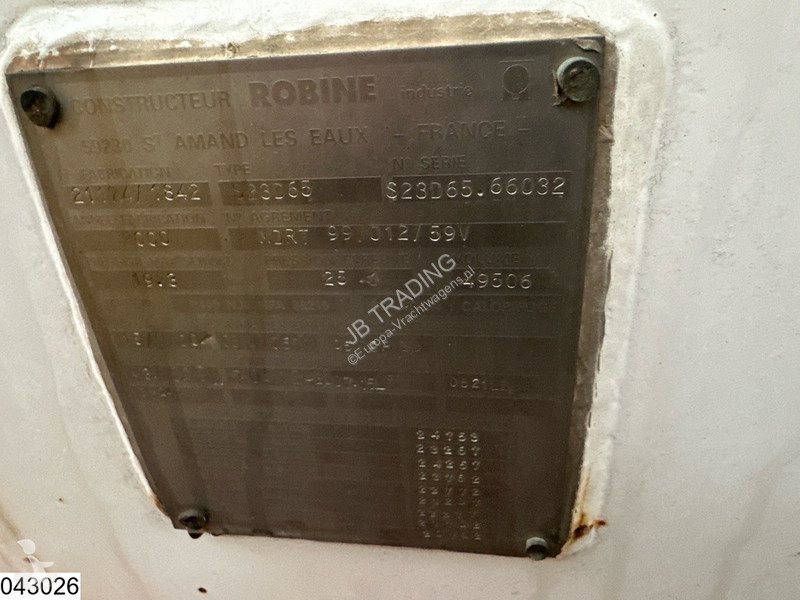 نصف مقطورة Robine Gas 49.506 Liter, LPG GPL...