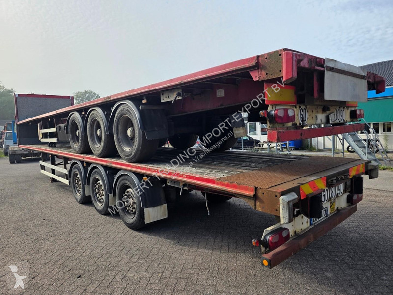 Fruehauf Gigant - Disc 3-axle flatbed trailer -...