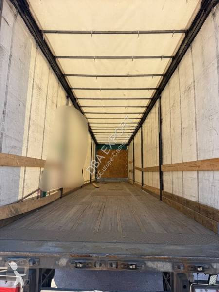 Fruehauf 3 essieux bâchée semi-trailer